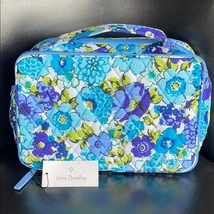Vera Bradley Blush & Brush Makeup Case